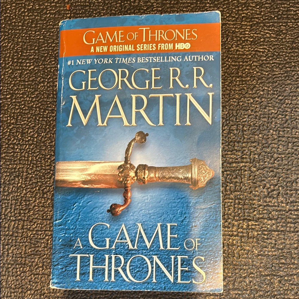 Game of Thrones by George R.R. Martin - Blue Cover